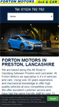 Mobile Screenshot of fortonmotors.co.uk